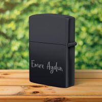 Kişiye İsme Özel Zippo Benzinli Çakmak
