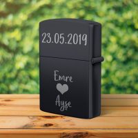 Kişiye İsme Özel Zippo Benzinli Çakmak 2