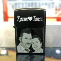 Kişiye Özel Karikatür Resimli Zippo Çakmak