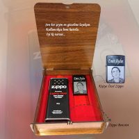 Hediye Fanusu | Kişiye Özel Hediyeler Kişiye Özel Resimli Zippo ve Zippo Benzini Seti