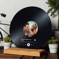 Kişiselleştirilmiş Şarkı Plaketi. Müzik Severlere Müzik Plaketi. Qr Kodlu Özel Hatıra Plaketi.